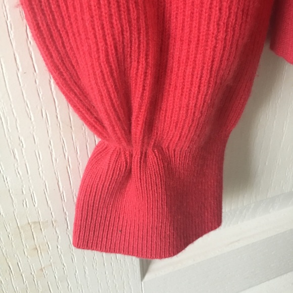 Coral Rag & Bone Cashmere Sweater - Picture 5 of 6